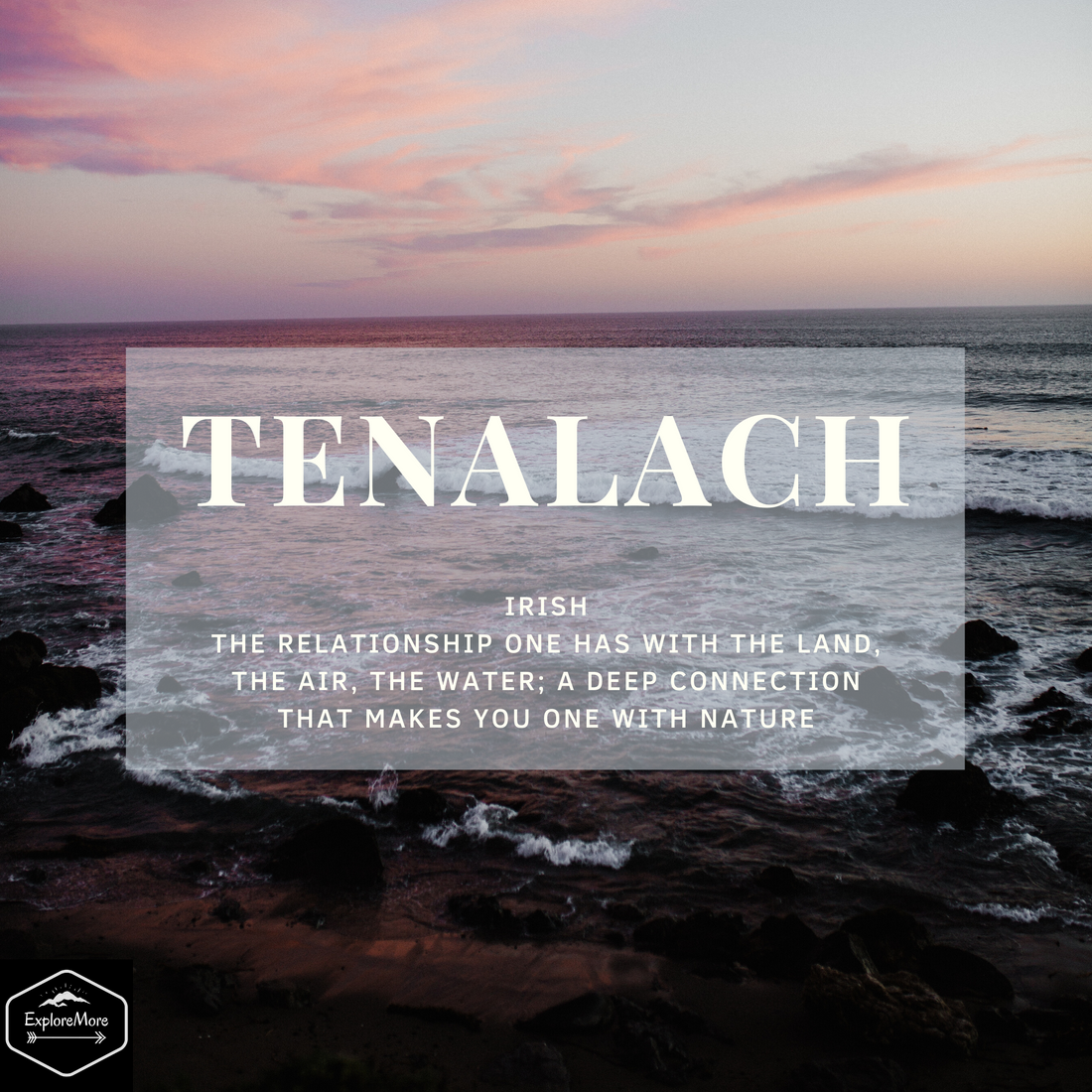Tenalach and our Connection with Water