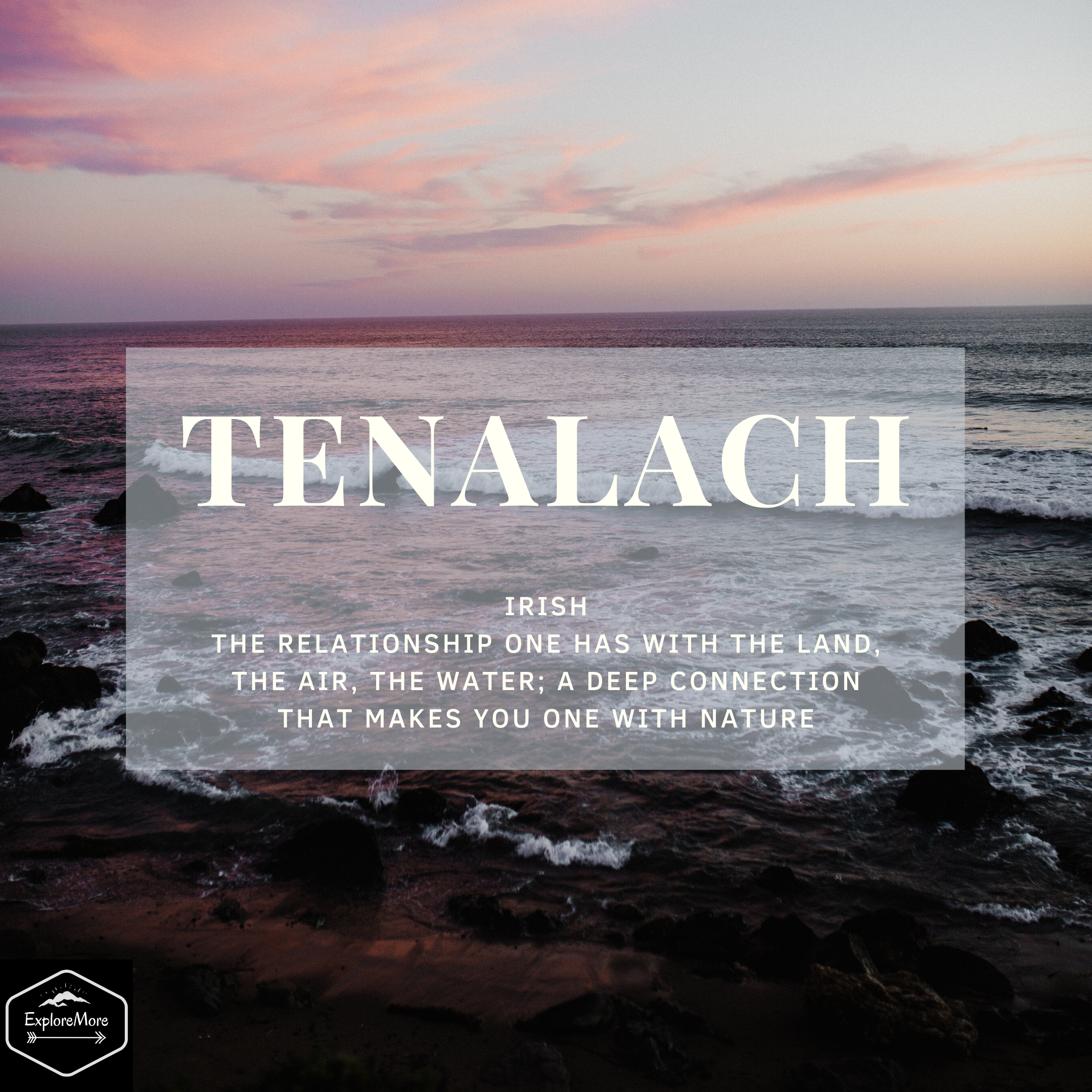 Tenalach and our Connection with Water