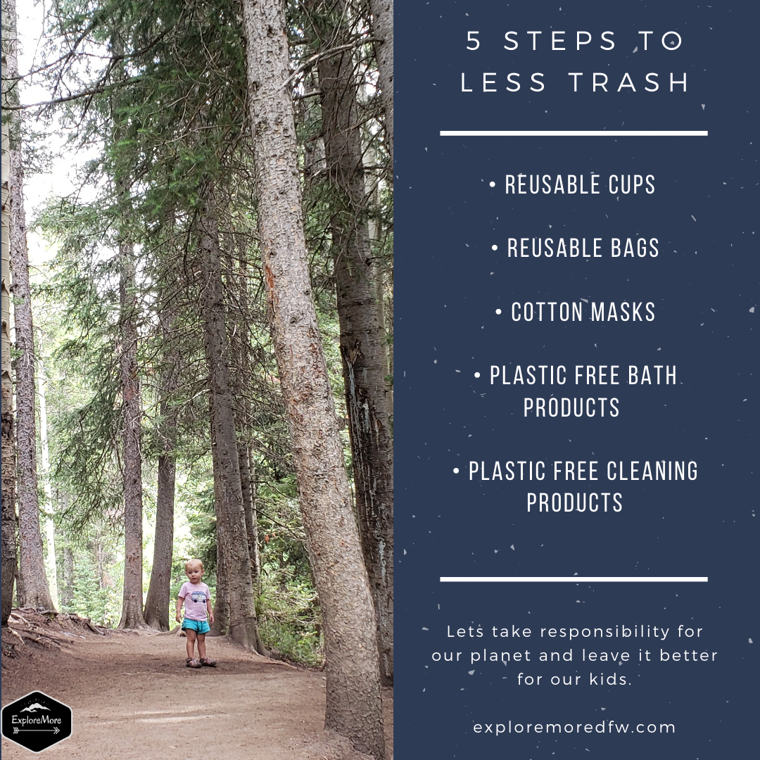 5 Steps to Less Trash