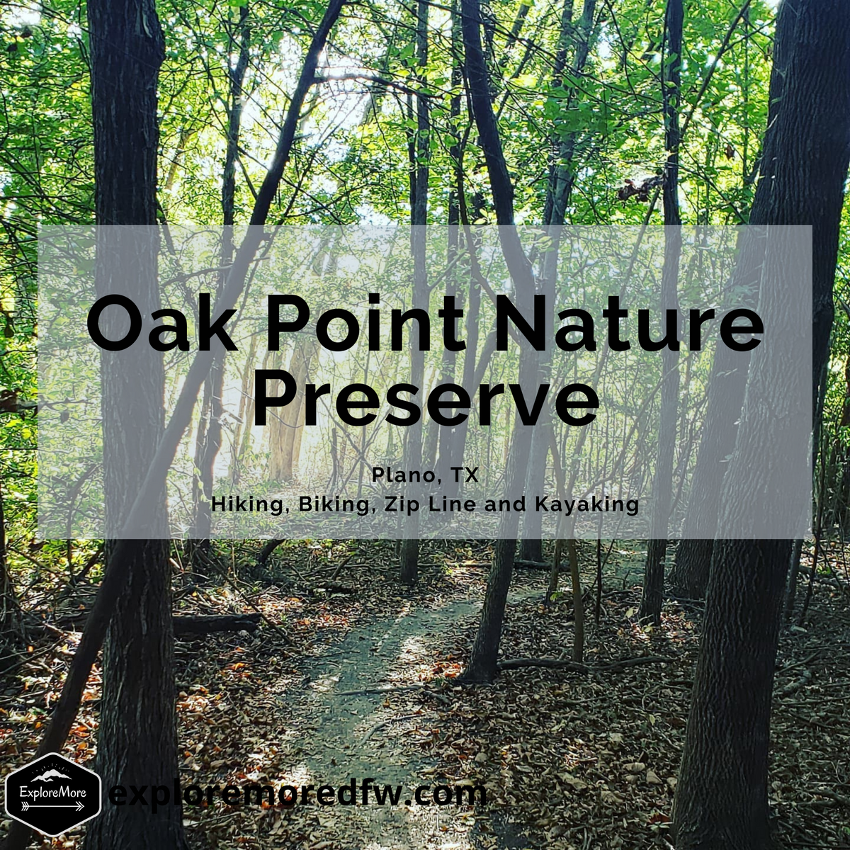 Oak Point Nature Preserve Highlight – ExploreMore